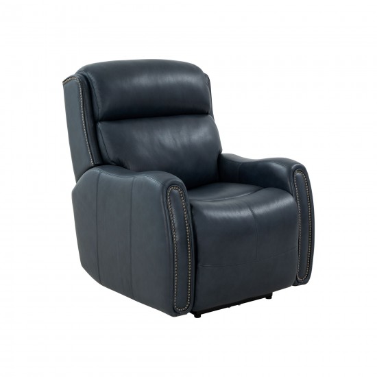 9PHL-1122 Brookside Power Recliner, Barone Navy Blue