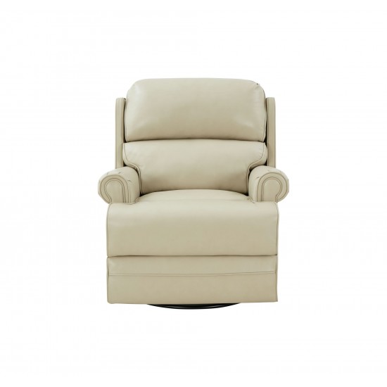 8P-1117 The Club Swivel Glider Recliner, Barone Parchment