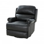 8P-1117 The Club Swivel Glider Recliner, Shoreham Gray