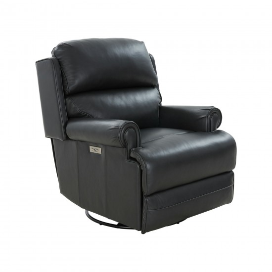 8P-1117 The Club Swivel Glider Recliner, Shoreham Gray