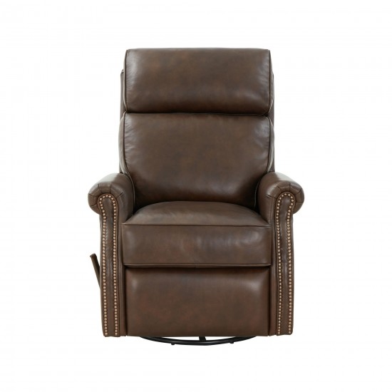 8-4001 Crews Swivel Glider Recliner, Ashford Walnut