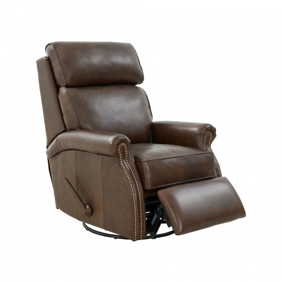 8-4001 Crews Swivel Glider Recliner, Ashford Walnut