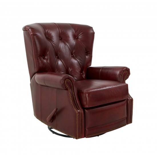 8-1118 Heritage Swivel Glider Recliner, Emerson Sangria