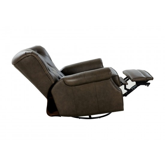 8P-1118 Heritage Swivel Glider Recliner, Bennington Hazelnut