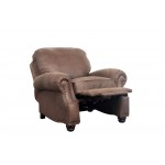 7-4727 Longhorn Recliner, Dark Sanded Bomber