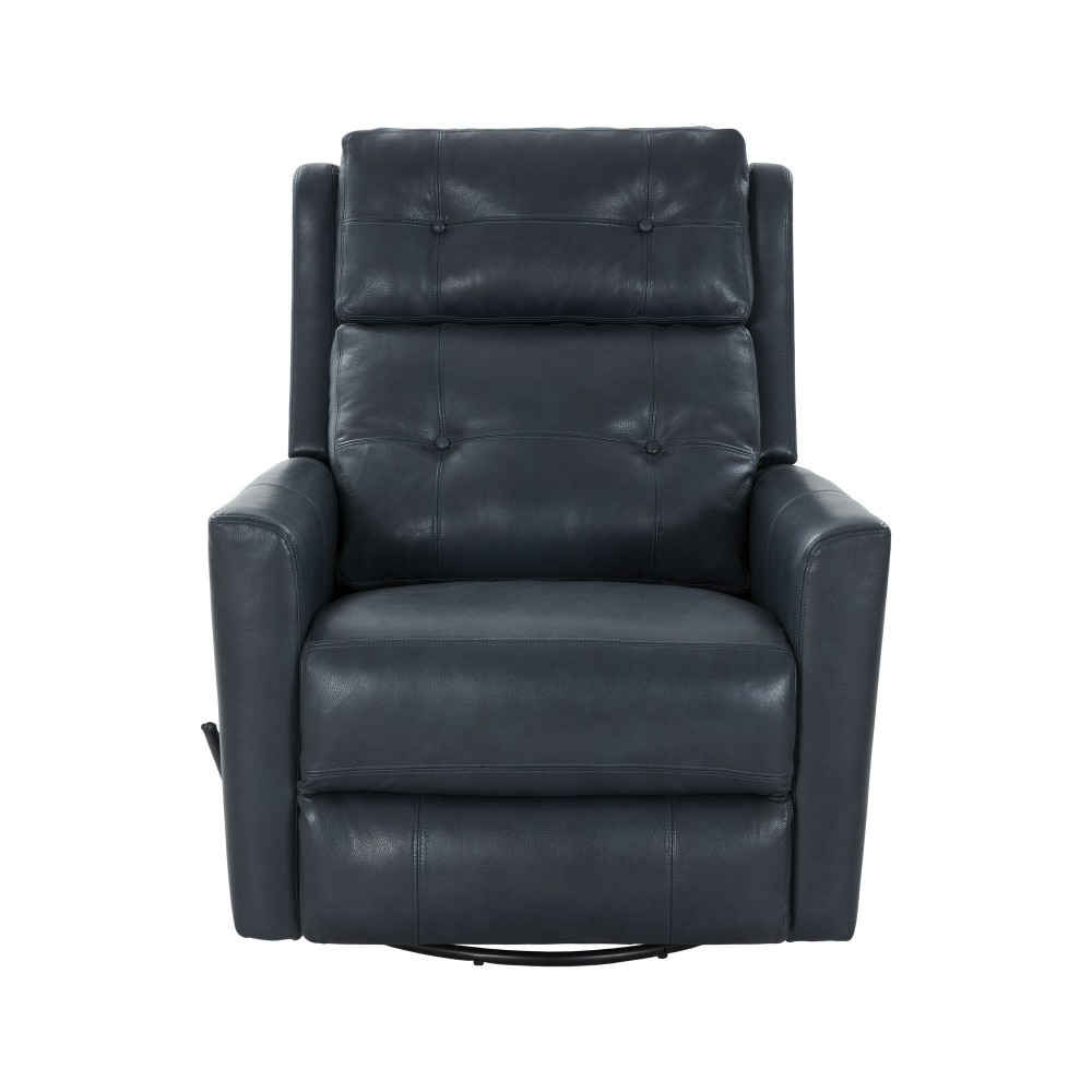 8-1119 Marconi Swivel Glider Recliner, Barone Navy Blue 8-1119 Marconi Swivel Glider Recliner, Barone Navy Blue