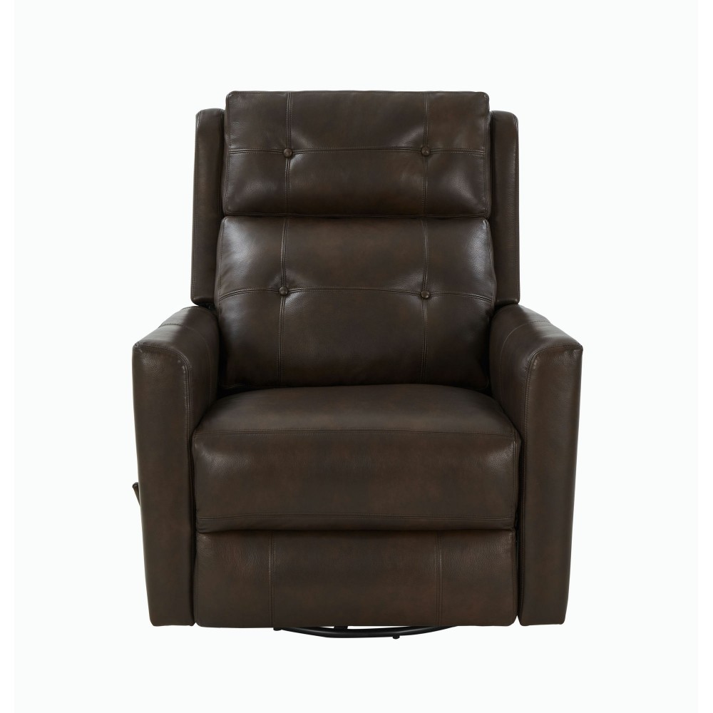 8-1119 Marconi Swivel Glider Recliner, Ashford Walnut