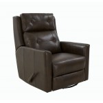 8-1119 Marconi Swivel Glider Recliner, Ashford Walnut