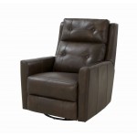 8-1119 Marconi Swivel Glider Recliner, Ashford Walnut