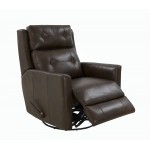 8-1119 Marconi Swivel Glider Recliner, Ashford Walnut