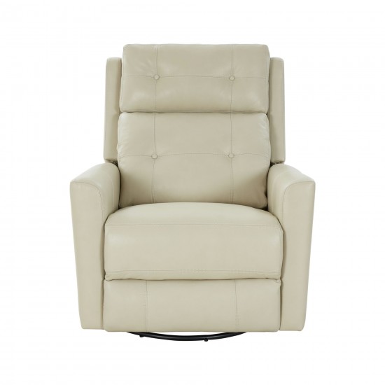 8PH-1119 Marconi Swivel Glider Recliner, Barone Parchment