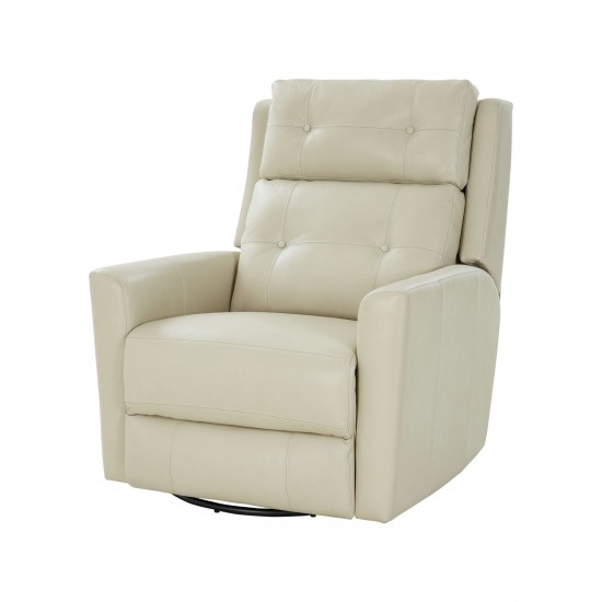 8PH-1119 Marconi Swivel Glider Recliner, Barone Parchment