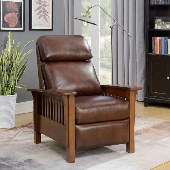 7-3323 Mission Recliner, Wenlock Fudge