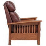 7-3323 Mission Recliner, Wenlock Fudge