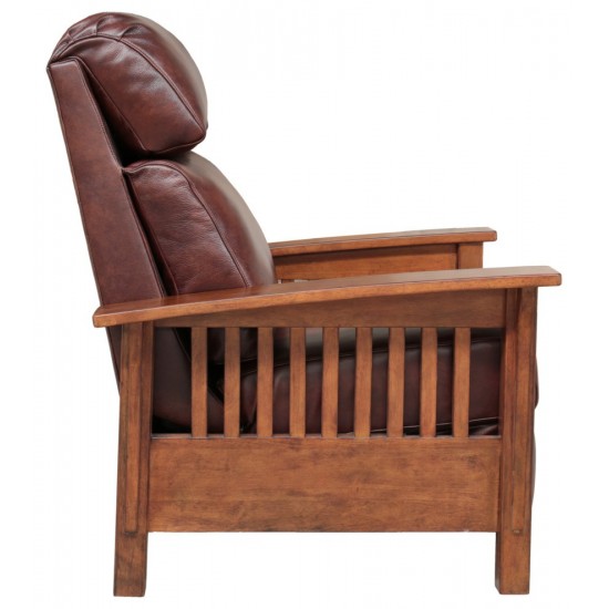 7-3323 Mission Recliner, Wenlock Fudge