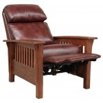 7-3323 Mission Recliner, Wenlock Fudge