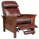7-3323 Mission Recliner, Wenlock Fudge