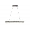 Elegant Lighting Monroe Integrated Led Chip Light Chrome Chandelier Clear Royal Cut Crystal