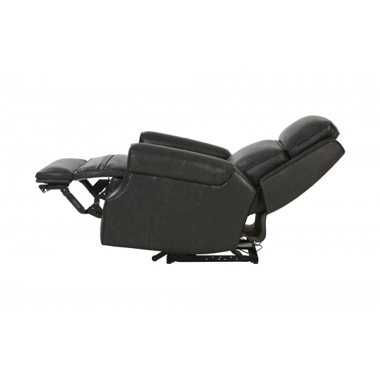 9PHL-1164 Durham Power Recliner, Edgewater Charcoal