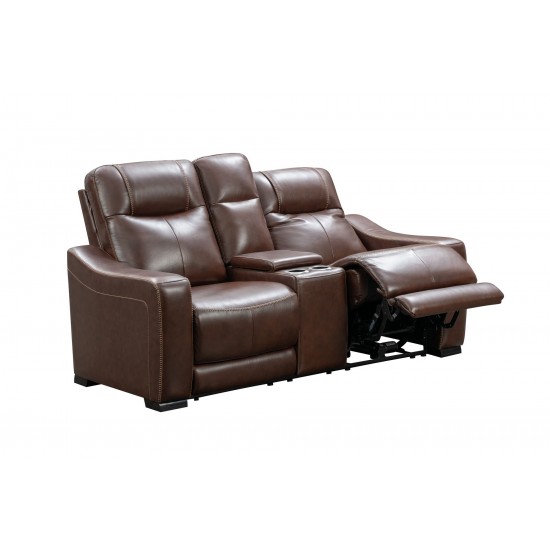 24PH-1138 Sutherland Console Loveseat, Castleton Rustic Brown
