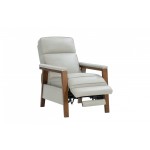 7-1187 Ashland Push Thru The Arms Recliner, Corbett Chromium