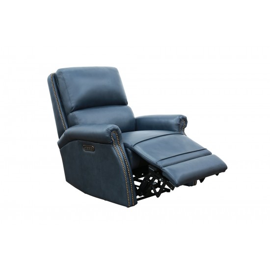 9PHL-1172 Garrett Power Recliner, Barone Navy Blue