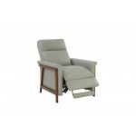 7-1179 Lewiston Push Thru The Arms Recliner, Corbett Chromium