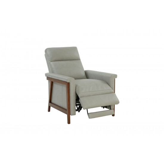 7-1179 Lewiston Push Thru The Arms Recliner, Corbett Chromium