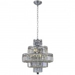 Elegant Lighting Maxime 13 Light Chrome Chandelier Clear Royal Cut Crystal