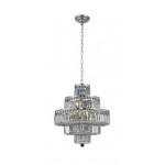 Elegant Lighting Maxime 13 Light Chrome Chandelier Clear Royal Cut Crystal