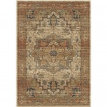 Palmetto Living Heriz Medallion Off White 7'8"x10'10"