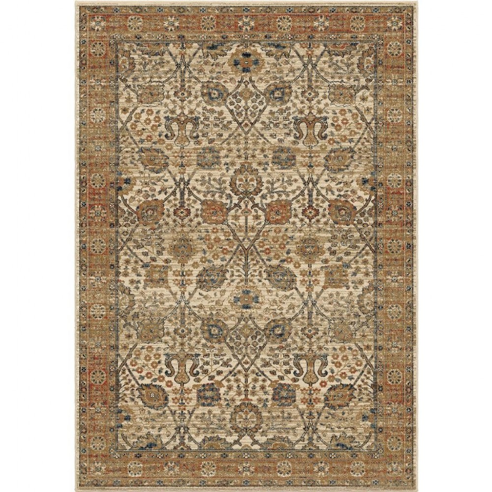 Palmetto Living Tree Of Life Off White 5'1"x7'6"