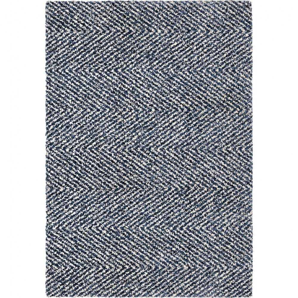 Palmetto Living Harrington Navy 5'3"x7'6"