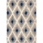 Palmetto Living Ikat Diamond Multi 5'3"x7'6"