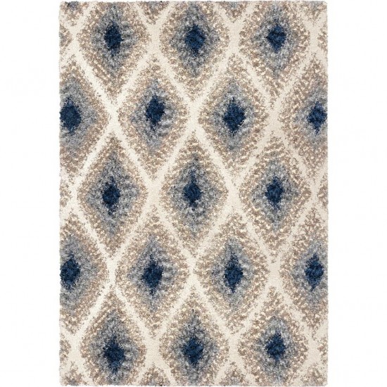 Palmetto Living Ikat Diamond Multi 6'7"x9'6"