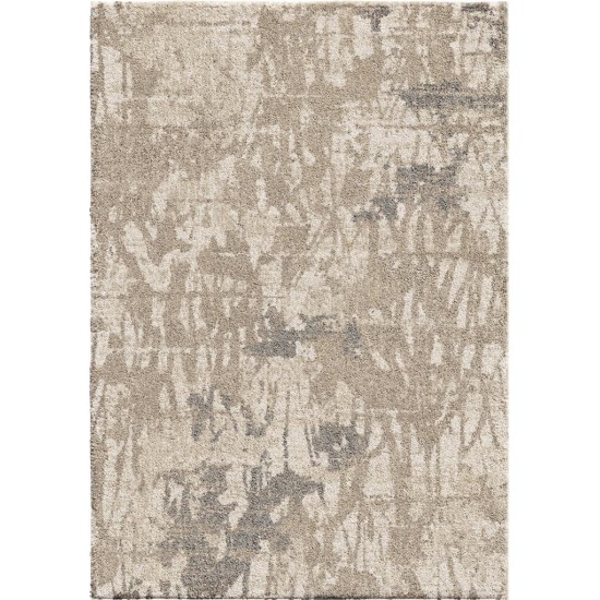 Palmetto Living Abstract Canopy - Natural 5'3" X 7'6"