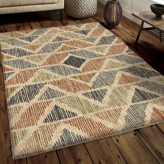 Palmetto Living Kenya Off White 5'3" x 7'6"