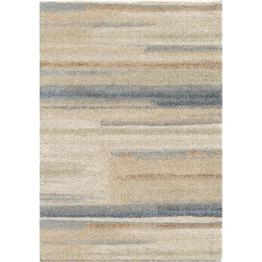 Palmetto Living Modern Motion - Muted Blue 5'3" X 7'6"