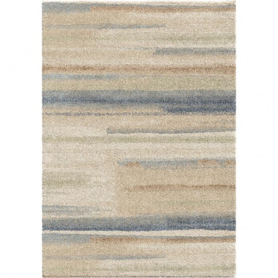 Palmetto Living Modern Motion - Muted Blue 6'7" X 9'6"