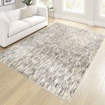 Palmetto Living Multi Solid Taupe Grey 5'3" X 7'6"