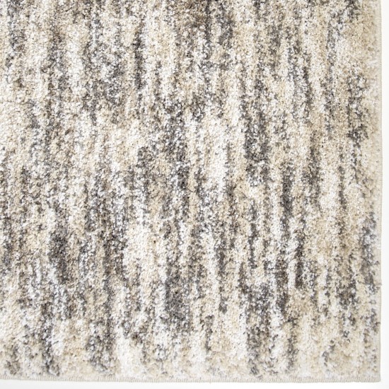 Palmetto Living Multi Solid Taupe Grey 5'3" X 7'6"