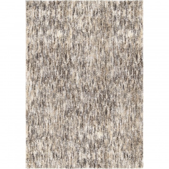 Palmetto Living Multi Solid Taupe Grey 7'10" X 10'10"