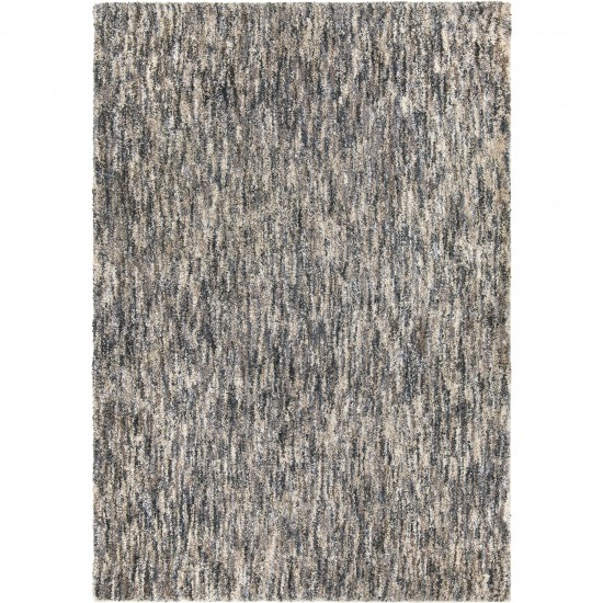 Palmetto Living Multi Solid Muted Blue 5'3" X 7'6"