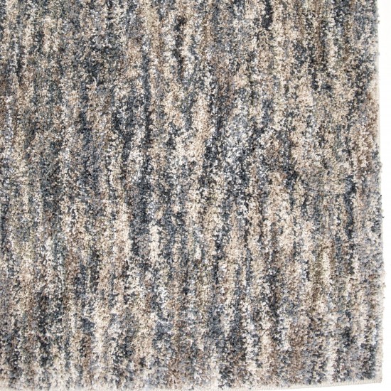 Palmetto Living Multi Solid Muted Blue 6'7" X 9'6"