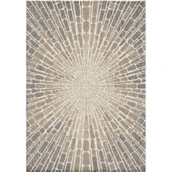 Palmetto Living Starburst - Natural 5'3" X 7'6"