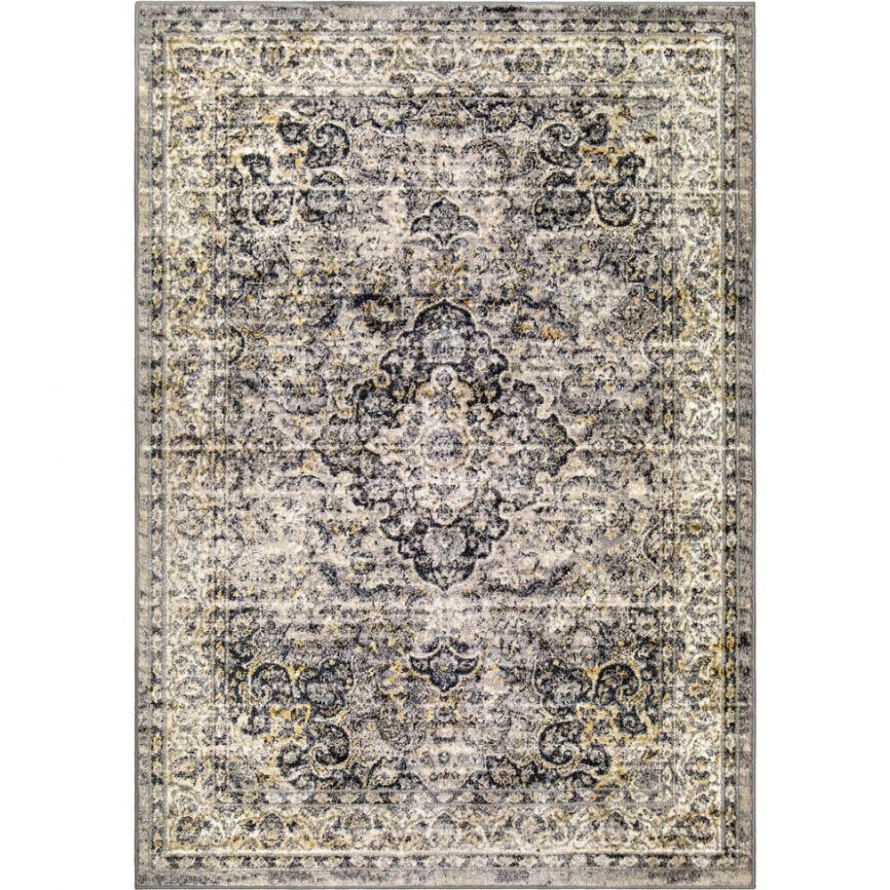 Palmetto Living Kelly Distressed Grey (5'3"x7'6")