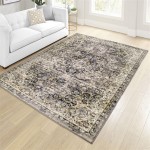 Palmetto Living Kelly Distressed Grey (5'3"x7'6")