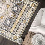 Palmetto Living Lagos Distressed Grey (7'10"x10'10")