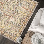 Palmetto Living Safavid Light Grey (6'7" X 9'6")