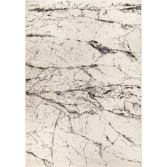 Palmetto Living Marble Hill Soft White 5'3"x7'6"